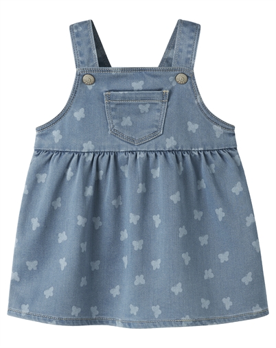 Name It - NBFMille Denimkleid - Light Blue Denim/ Butterfly